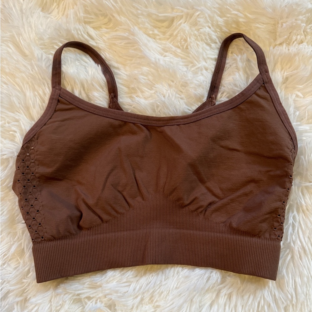 NWOT BaoBei Active Adore Maternity & Nursing Bralette - Latte Brown - Size M/L